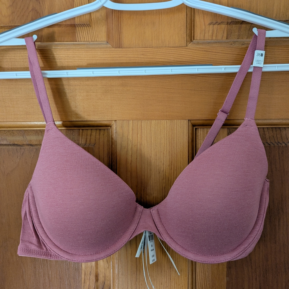 NWT - PINK By Victoria's Secret Rose Wear Everywhere Lightly Lined Tshirt Bra